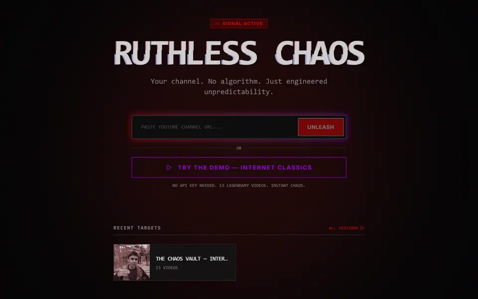 Ruthless Chaos