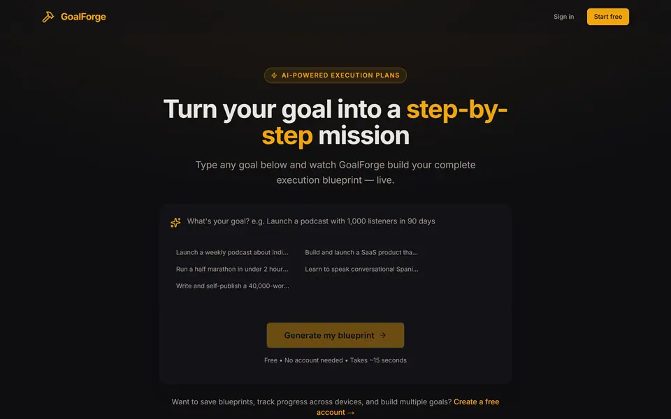 GoalForge