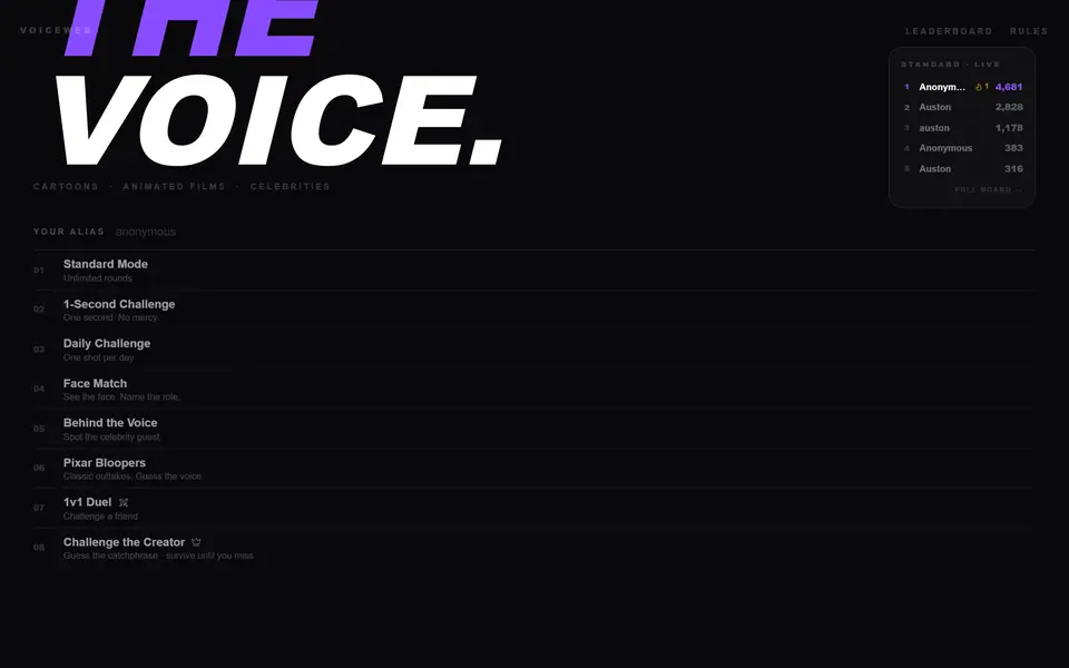 VoiceWeb